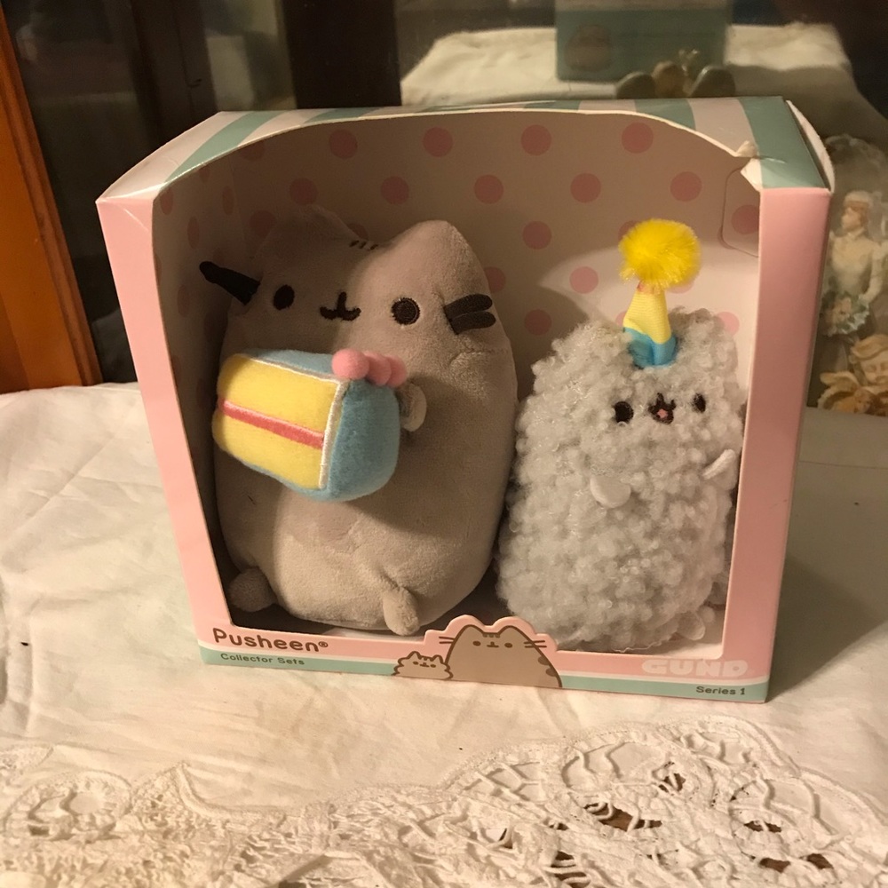 New Gund Series 1 Pusheen & Stormy Set